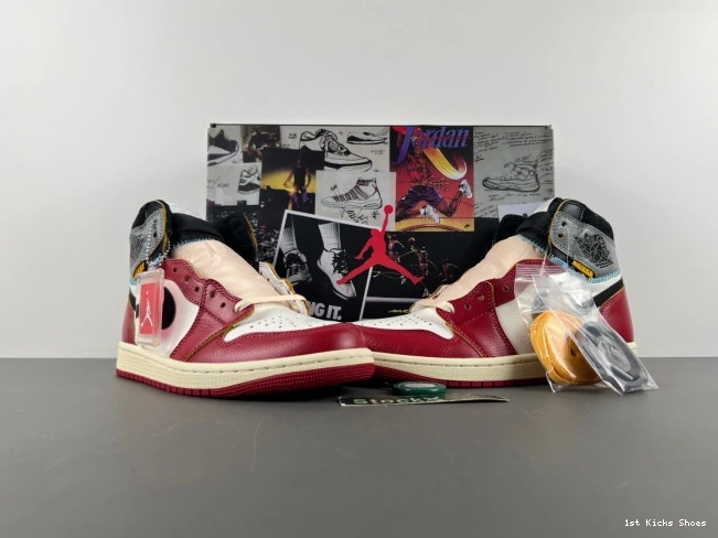 1st Kicks Shoes High Air LA OG x 1 Jordan HV8563-600 Union 0709